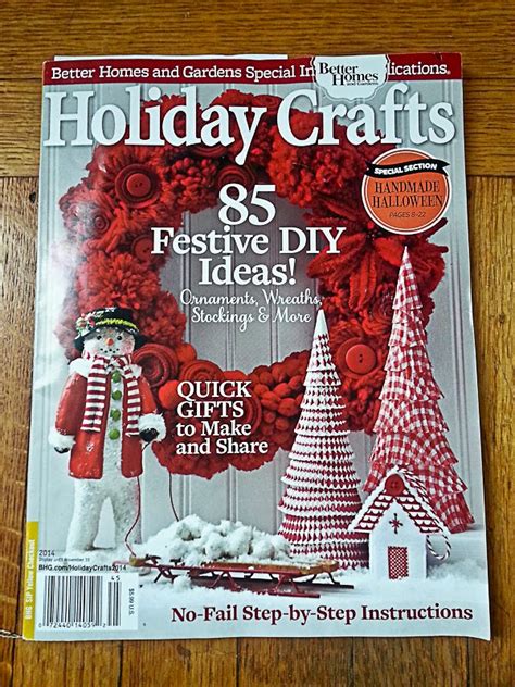 Better Homes And Gardens Holiday Crafts Magazine 2025 Angie Griselda