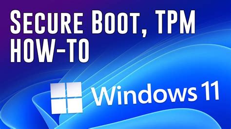 Enable Secure Boot And Tpm For Windows 11 Bios How To Guide Techspin 2023
