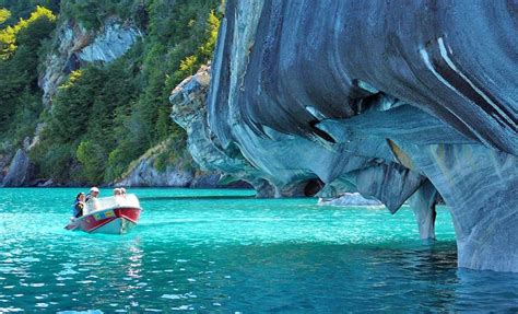 Marble Caves Chile Bizarre Beauty