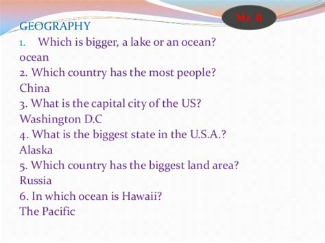 Get set for a little bit of everything! General Knowledge Quiz For Class 4 With Answers - general knowledge question and answer for ...