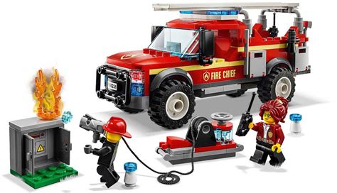 Lego 60231 Lego City Fire Chief Response Truck Toymaniagr