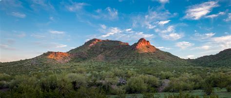 Just The Tips Sunset At Phoenix Mountain Preserve Phoenix Az Oc
