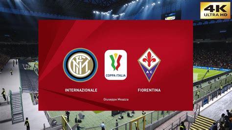 Inter milan akan berhadapan dengan ac milan dalam derby milan di perempat final piala italia. PES 2020 (PC) Inter Milan vs Fiorentina | COPPA ITALIA ...