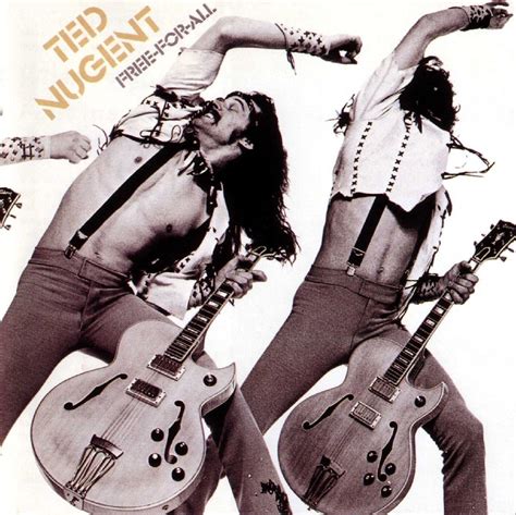 Ted Nugent Free For All Rock And Roll Música Rock Discoteca