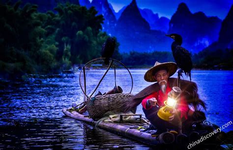 Xingping Ancient Town President Fishing Village In Guilin
