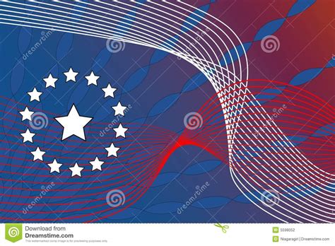 Patriotic Abstract Stock Vector Illustration Of White 5598052