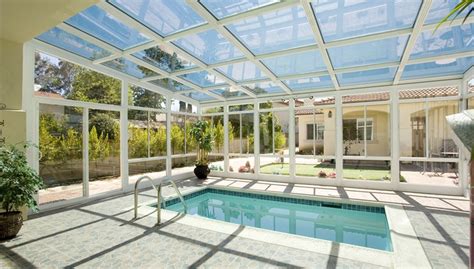 You are usually left having to spray them directly. Pool Enclosures | Custom Pool Enclosures | Pool Sunroom | C-Thru Sunrooms
