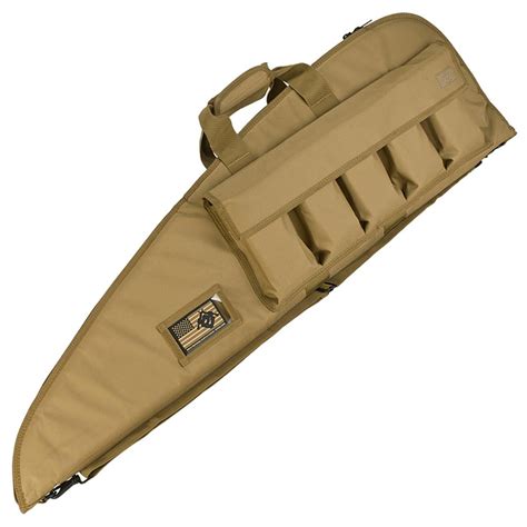 Deluxe Padded Rifle Case 42 Inch With External Magazine Pockets