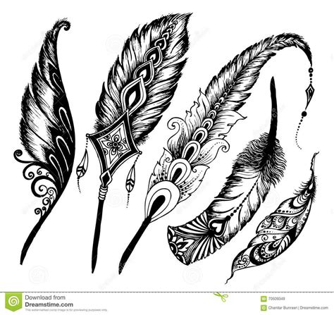 Pin by Heather Hurst on Feather Vecter | Feather drawing, Feather tattoos, Feather