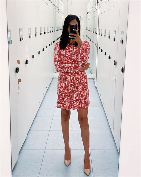 Bela Shah On Instagram “🍄 Clocking In 🍄” Off Shoulder Dress Dress