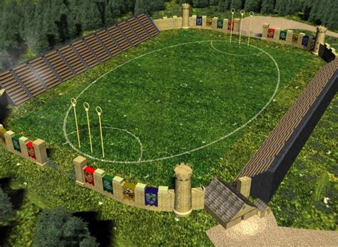 Hpl Atlas Of Quidditch Hogwarts Quidditch Pitch