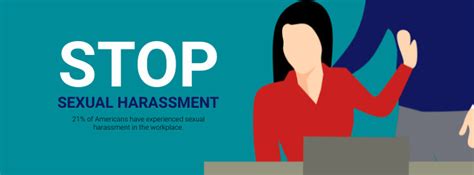 Stop Sexual Harassment Campaign Template Postermywall