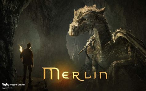 Fantasy drama television series based on the novel series of the same. Merlin (2008) merlin-syfy-dragon-wallpaper - TVpedia (With ...