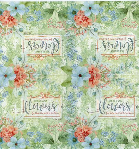 Decoupage Napkins |There are always flowers Luncheon Decorative Napkins | Decoupage Paper ...