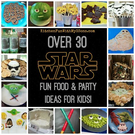 The menu then consists of 12 different things, and all three courses must be ordered at the very start of the meal. Star Wars Fun Food & Party Ideas...our full collection ...