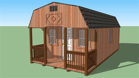 12x24 Lofted Cabin Layout Tiny Cabin The Huron Chestnut Home Builders