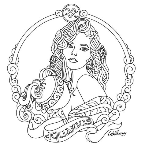 Perfect sup bebola ikan cendawan shitake#fayekusairi#cendawan. 253 best Zodiac Coloring Pages for Adults images on ...