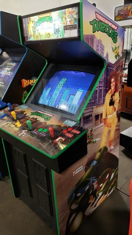 Teenage Mutant Ninja Turtles Konami Arcade Game