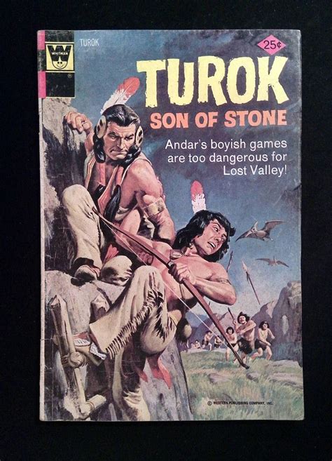 Turok Son Of Stone 93 WHITMAN Comics 1974 VG Pulp Magazine Comics
