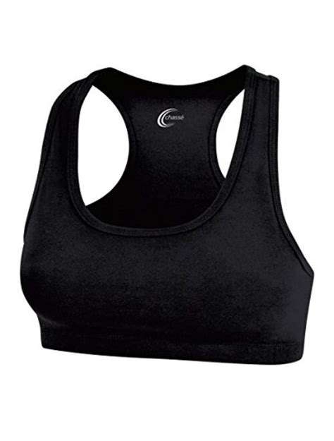 Buy Chasse Racerback Wide Bottom Band Sports Bra Match With Cheer
