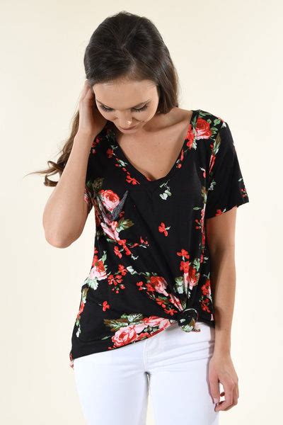 Night To Remember Floral Top The Pulse Boutique