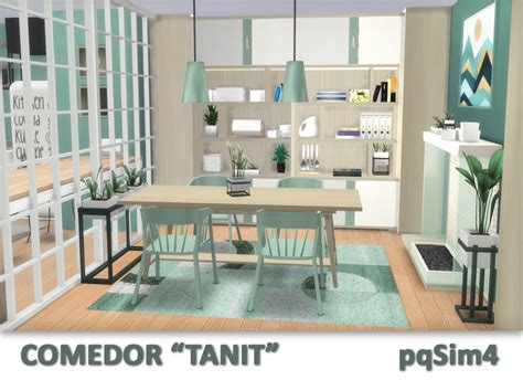 Dining Room Tanit Sims 4 Custom Content