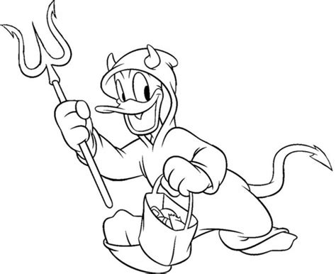 #donaldduck and his friends characters part 3 coloring pages #forkids colouring and learn colors best coloring pages for kids.coloring for kids. Coloriage Donald Duck en Halloween dessin gratuit à imprimer