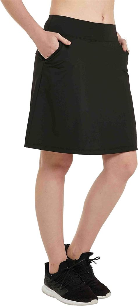 Honoursex Women Skorts Knee Length Skirts Causal Skorts Skirts With Pockets Golf Skirt Plus Size