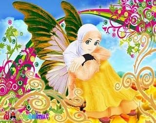 Nini si pelupa: Kartun muslimah, cantik dengan berjilbab