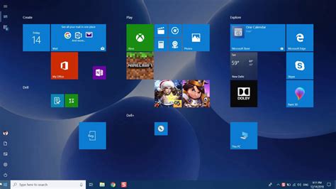 Set The Windows 10 Start Menu To Full Screen Layout Youtube