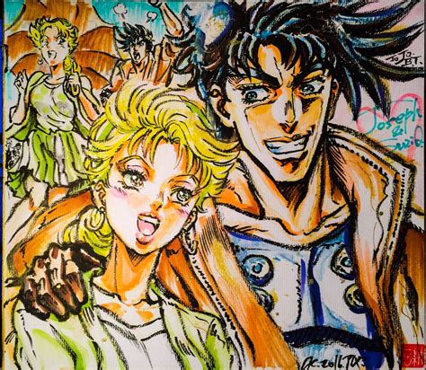 ~ follow @heaven.officials.blessing_ for more info! Suzy Q & Joseph Joestar | Battle Tendancy | Pinterest ...