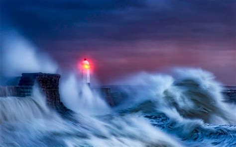 1920x1080px 1080p Free Download Lighthouse In Stormy Seas