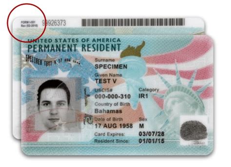 These numbers can also be found on other immigration documents like the employment authorization document and an immigrant visa. Form I-551 (Permanent Resident Card) Explained | CitizenPath