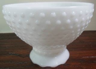 Hobnail White Milk Glass Kerosene Oil Lamp Shade Antique Vintage Globe