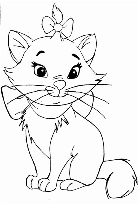 Marie Coloring Pages At Free Printable Colorings