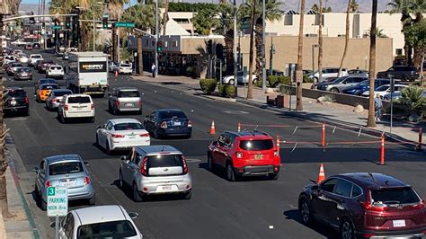 Indian Canyon Drive will be a two-way road through downtown next week