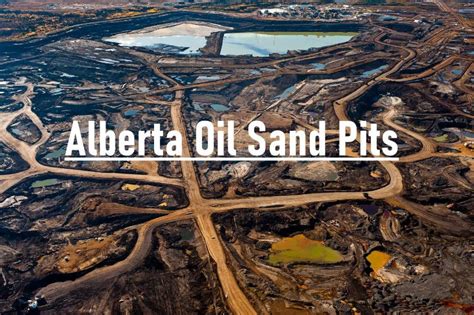 Oil Sand Mining In Alberta Canada