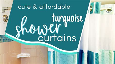 5 Best Turquoise Shower Curtains On Amazon House Reno Tips