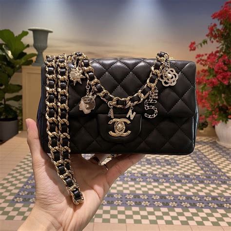 Check online stores like farfetch and vestiaire collective to see if there are any special price. Chanel Coco Charms Bag | Bragmybag