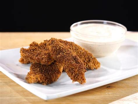 Chicken Tenders With Buttermilk Ranch Dipping Sauce Recipe Guy Fieri