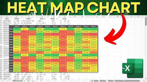 How To Make A Heat Map Chart In Excel The Best Chart To Analyze