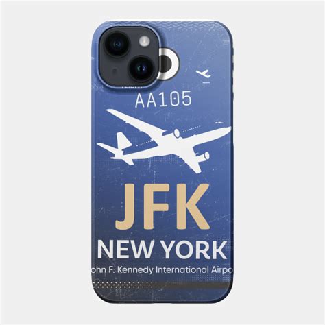 Jfk New York Airport Code Airport Code Phone Case Teepublic