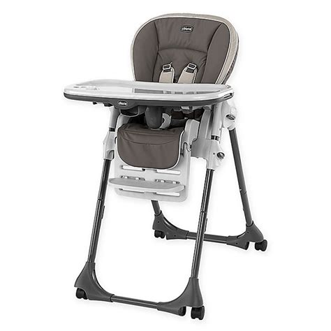 Chicco® Polly High Chair In Latte Bed Bath And Beyond
