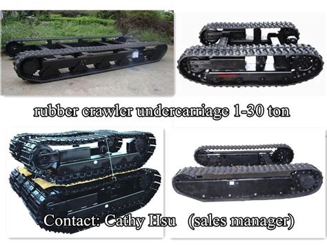 Rubber Crawler Track Undercarriage With Angle Tradekorea