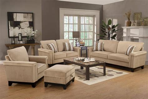 Special prices are available on many products. MYCO Furniture Opulence Modern Taupe Velvet Living Room ...