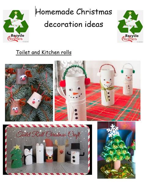 Homemade Christmas Decoration Ideas – Sheringham Woodfields School