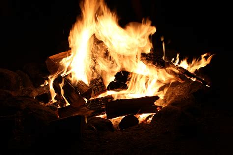 Campfire Night Free Stock Photo Public Domain Pictures