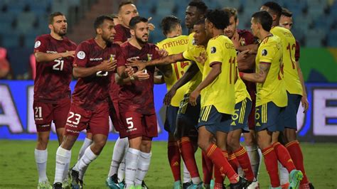 Colombia Vs Venezuela Football Match Summary June 17 2021 Espn