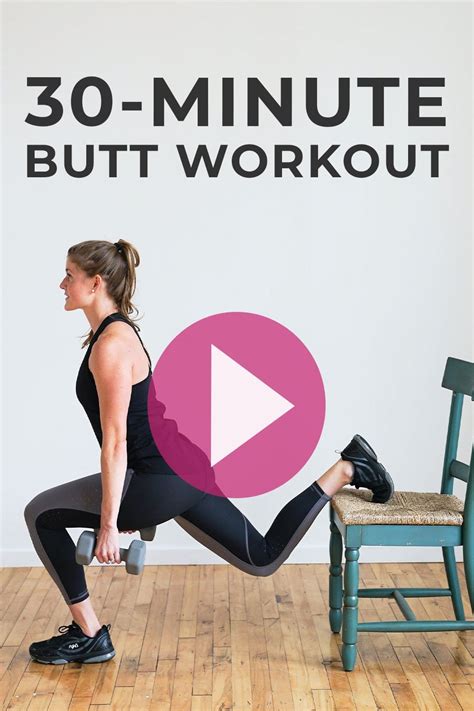 40 Minute Glute Workout For Women Video Nourish Move Love