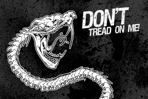 What can i sayi love pushead artwork so much but i never had a chance to. Pushead wallpaper | Dont!) Tread on Me - Illustration by ...